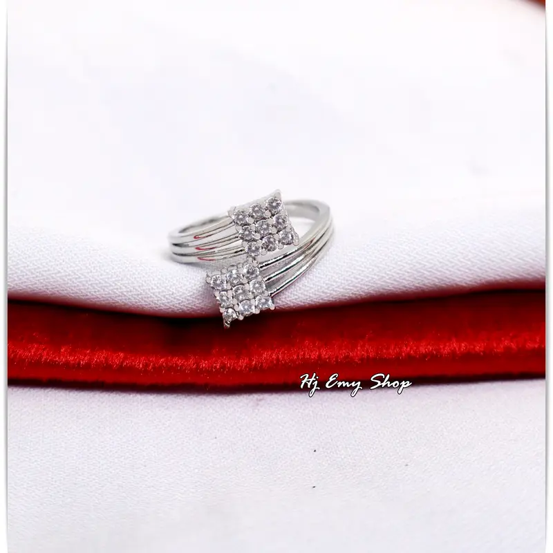Cincin Wanita Permata Xuping Silver Glamour - Rings 0
