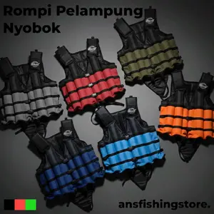 Rompi Pelampung Untuk Mancing Nyobok keren bb maks 100 kg