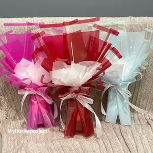 MYFLORIST Buket Kosongan + Tusuk / bisa isi sendiri sudah ada tusuk nya / Buket snack / Buket Kopi / Buket Roko murah ( M3)