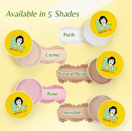 Marcks' Classic Bedak 40g Marcks bedak tabur / loose powder