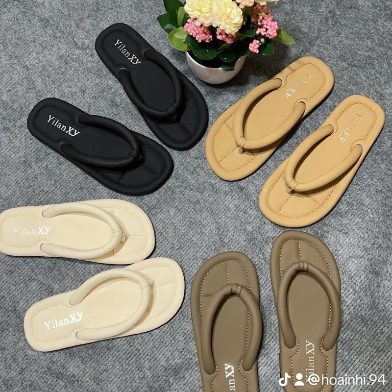 Dép Lê Quai Ống Da Mềm Đế TPR Chóng Trơn Trượt, ( 35-39 )Mang Chuẩn Size,Dành Cho Nữ DéP Shoes GiàY cat slipper depnuhottrend 2024 đi biển