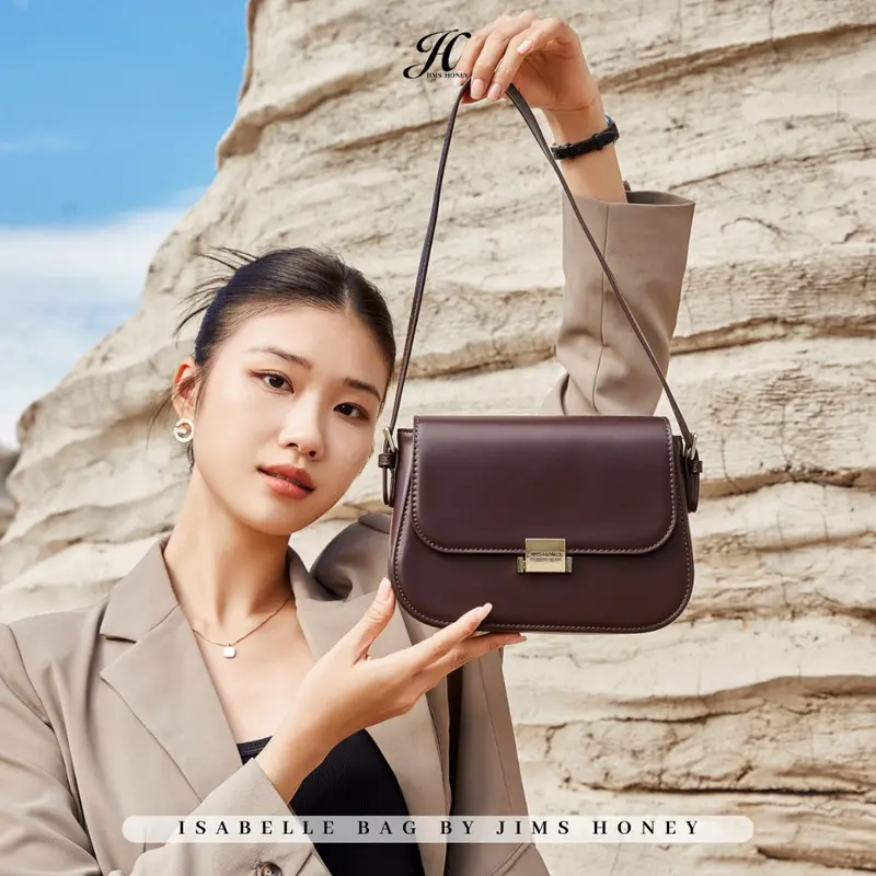 JIMS HONEY - Isabelle Bag - Tas Selempang Wanita Kulit tas lebaran Slingbag Tas Tangan Wanita korean style aesthetic 4