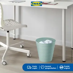 IKEA FNISS Tempat Sampah Kapasitas 6.8 Liter Toska