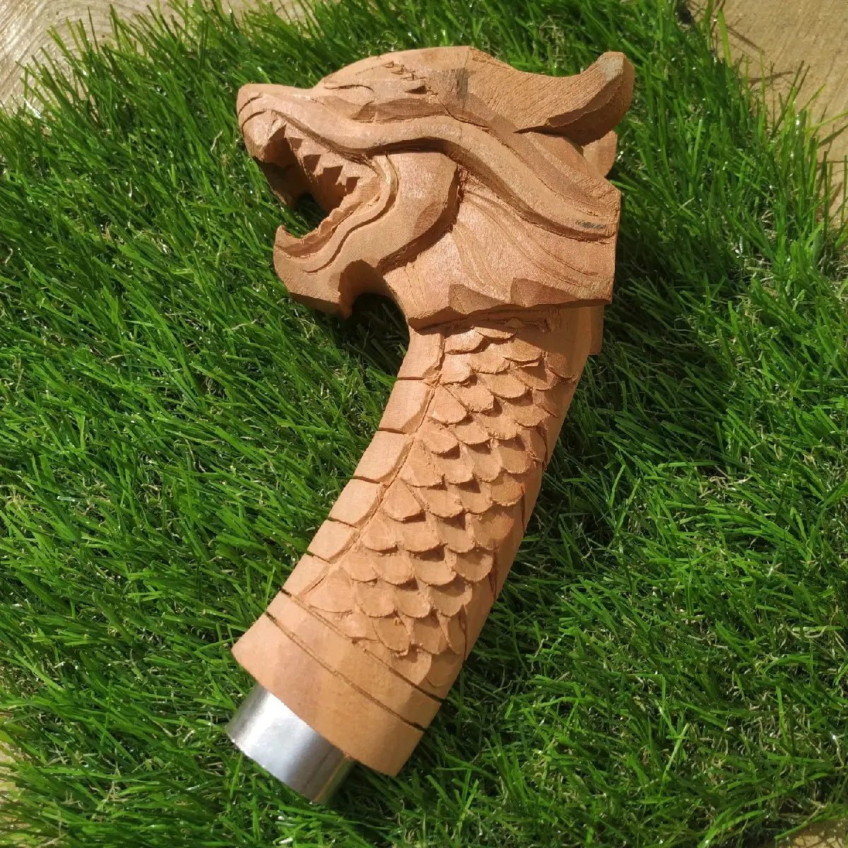 genggaman golok naga siap pakai