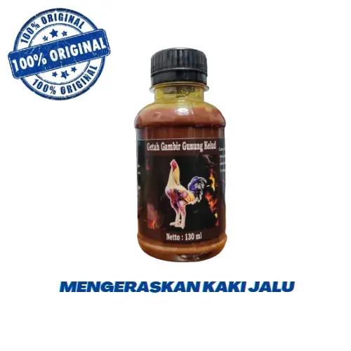 jamu ayam Getah Gambir Gunung Kelud (COKLAT) Kaki ayam