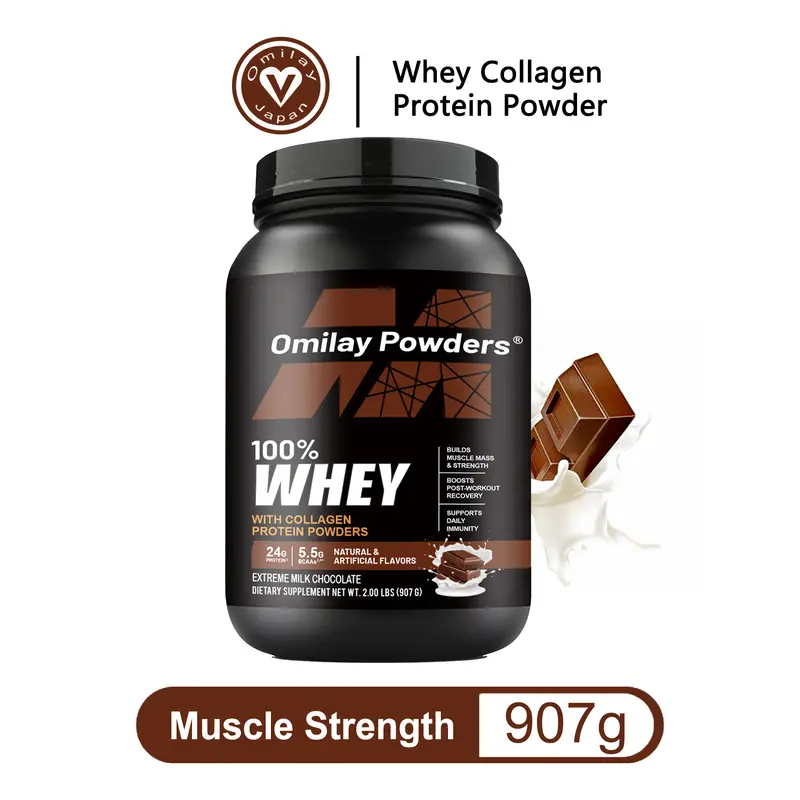 Omilay Pre Workout Powder Energy Drink with Creatine Monohydrate Lemon Lime 300 g