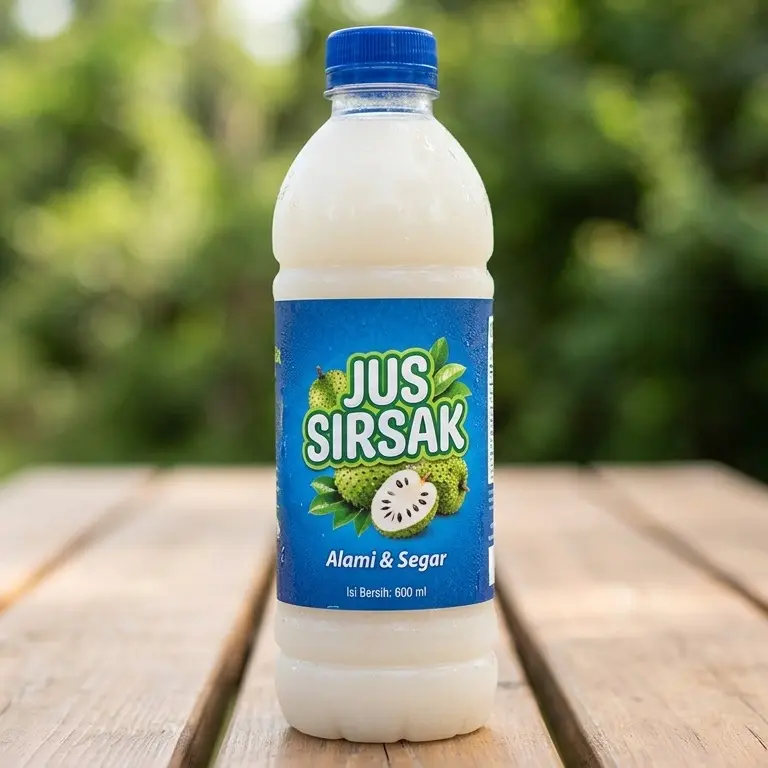 JUS SIRSAK ASLI BALI 600 ML ISI 10 BOTOL