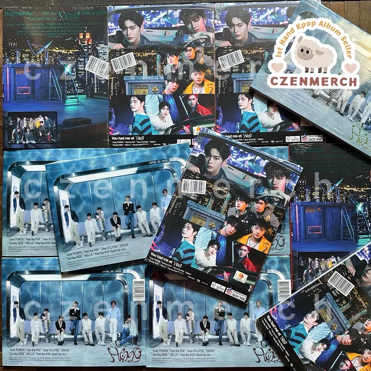 ZB1 You Had Me At Hello Album SEALED Photobook & Zerose ver | MURAH UNDERPRICE