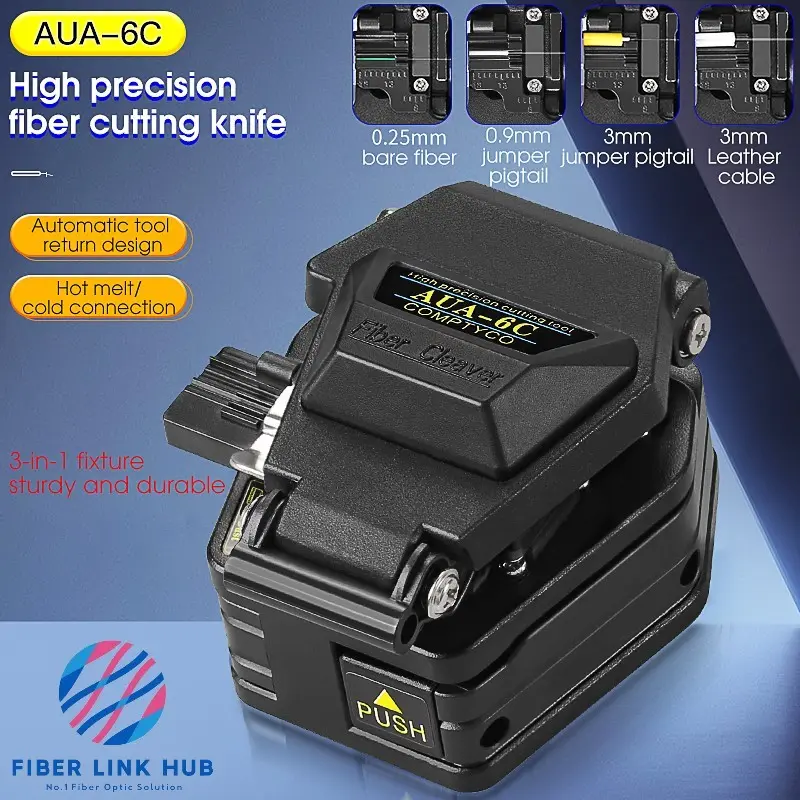 SKL-6C A-6C FC-6S Fiber Cleaver Cable Cutting Knife FTTT Fiber Optic Knife Tools Cutter Fiber Cleavers 16 Surface - A-6C