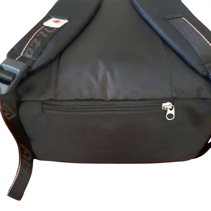 Tas Ransel Sekolah Anak Laki Laki/Cowok SMP SMA Alto Original Tas Gendong/Punggung Pria Backpack Hitam Polos Fashion 7