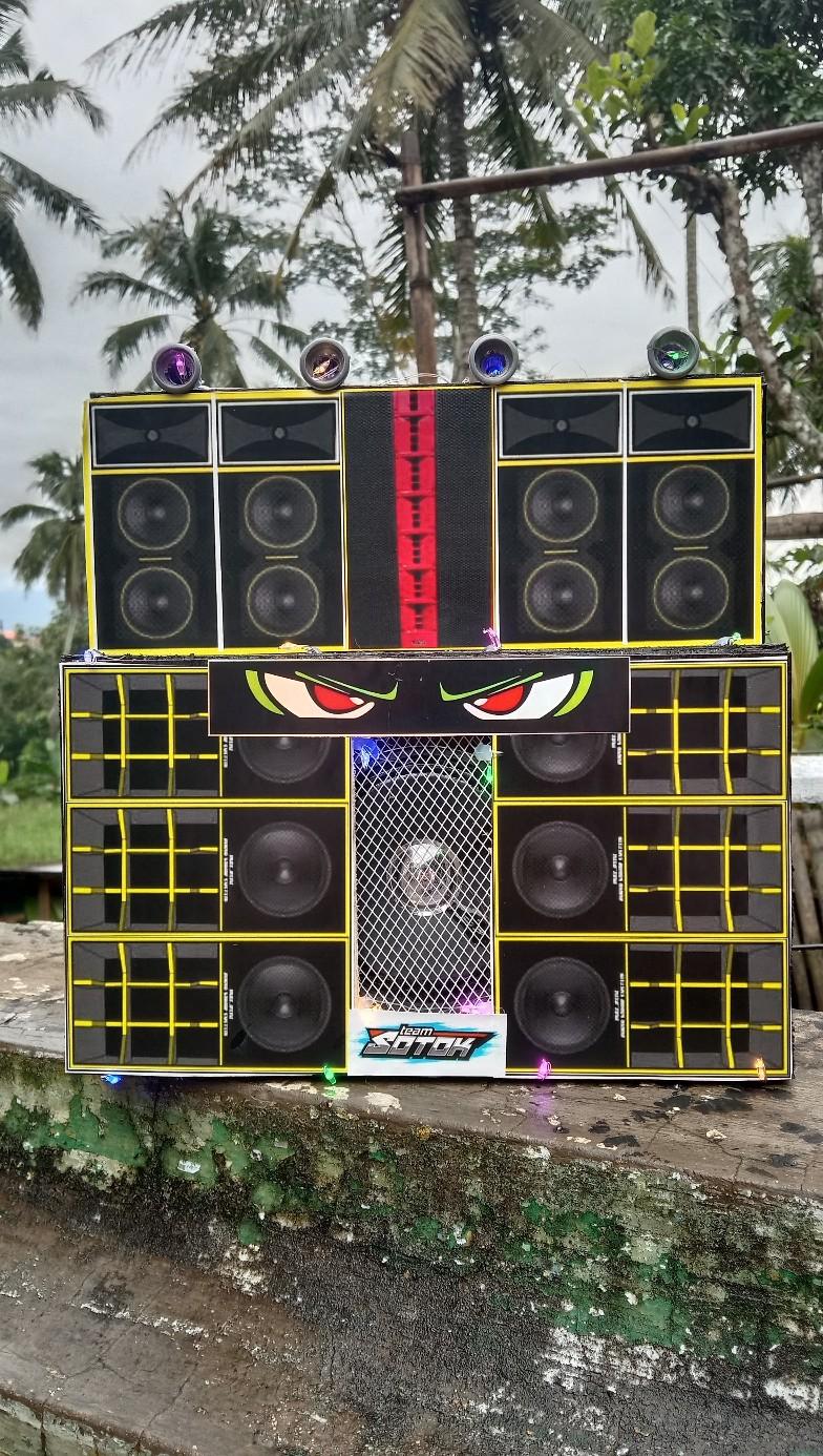 Product Introduction of miniatur sound sistem siap bunyi langsung pakai mainan anak anak 9