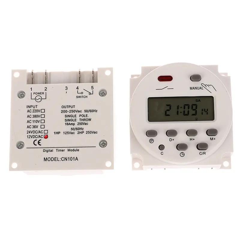 1pc 12V 24V 110V 220V cn101a kỹ thuật số LCD bộ hẹn giờ năng lượng có thể lập…