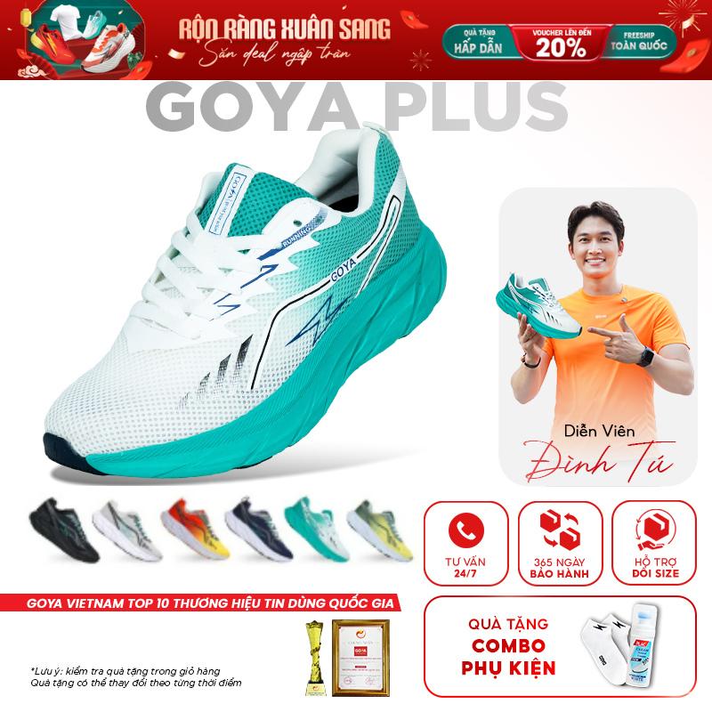 Giày Thể Thao Chạy Bộ Goya Plus Năm 2025 - Siêu Nhẹ Siêu Êm Phù Hợp Cho Nam Nữ Đi Bộ Sneaker Tập Chạy Bộ Tập Thể Dục