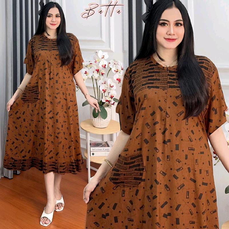 daster Pendek Motif Tidur Dewasa 2