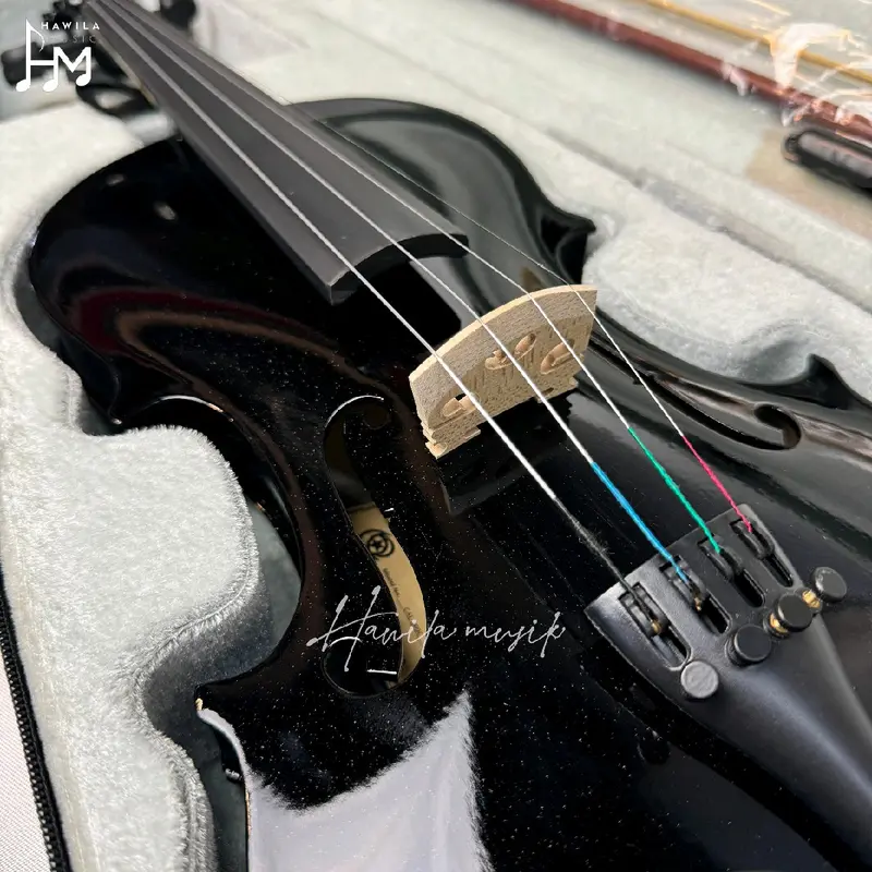 BIOLA CALEB CAL-200 A 3/4 or 4/4 Violin Caleb CAL200 B 3/4 or 4/4 CAL 200C 4/4 Lengkap Hardcase 5