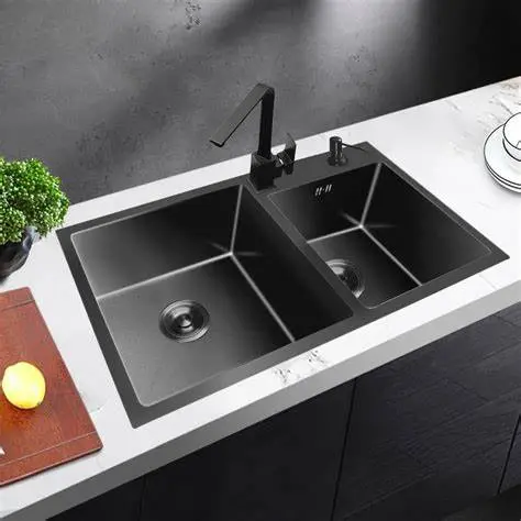 KITCHEN SINK 7540 BLACK  Bak Cuci Piring 0