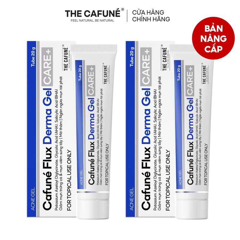 Bộ Đôi Tuýt Gel Mụn Thâm Cafuné Flux Derma Gel 20ml