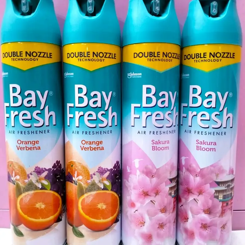 Ready Bayfresh freshener 7210 Aerosol Freshener 225 ml adalah pengharum ruangan dengan teknologi yang efektif menghilangkan bau, sekaligus memberikan kesegaran dalam satu langkah mudah. Terdapat beberapa pilihan wangi 1