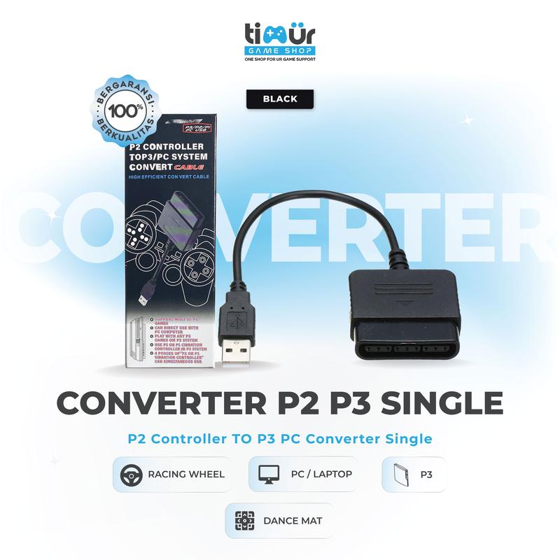 Converter USB 1 Slot Stik Stick for P2 ke P3 / PC Single Controller ...