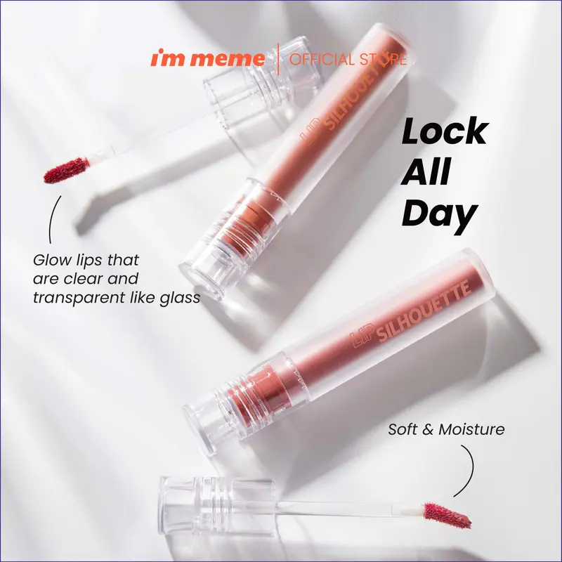 I'M MEME Lip Silhouette Gloss Tint - 09 Y2K Fuchsia 3