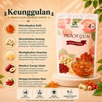 Gambar Laoats Peach Gum Drink Powder 200g - LO PEACH GUM VANILLA  dari Laoats Store Kota Tangerang 4 Tokopedia