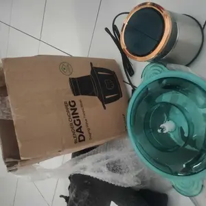 Blender Chopper Penggiling Daging Sayur Buah Hitam KITCHEN STUFF