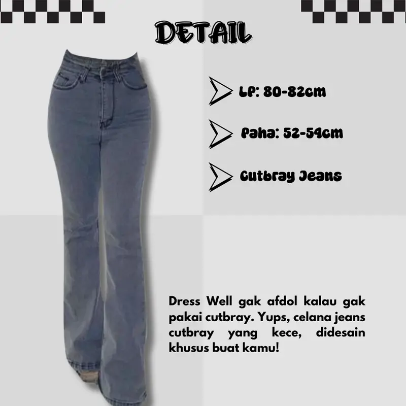 Baju Setelan Wanita Keren Cool Girl Outfit  Terbaru 2025 - Zipper Crop + Celana Cutbray Jeans |RD086| 4