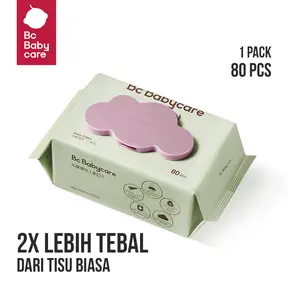 Sakumini Tisu Basah untuk Bayi Wet Tissue Baby Wipes 80Pcs