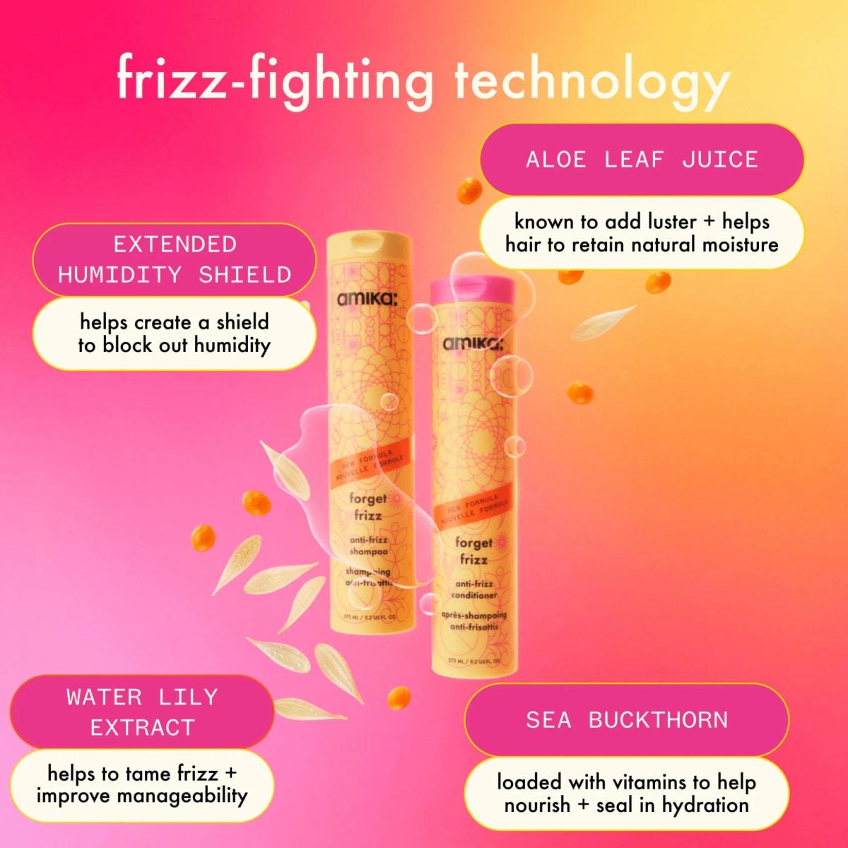 Dầu Xả Amika Forget Frizz Anti-Frizz Chống Xù 1L