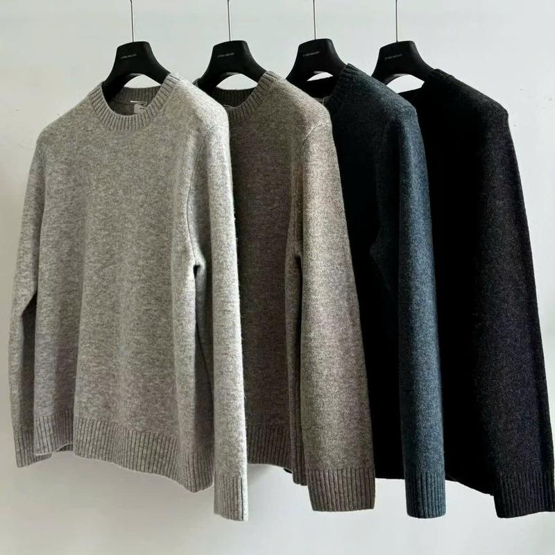 Áo Len Nam ATINO Pha Lông Cừu Giữ Nhiệt L.5.5082