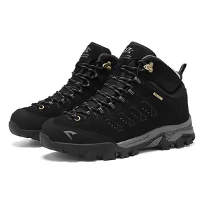 Sepatu Gunung Pria SNTA 506 Black Grey Hiking Shoes Trekking Climbing Pendaki Uniseks Pria Wanita Anti Air Cepat Kering Sepatu Olahraga Outdoor Free Ongkir Stok Terbatas Cod Sepatu Terbaru Ringan Nyaman Include Box Paper Bag Tali Cadangan