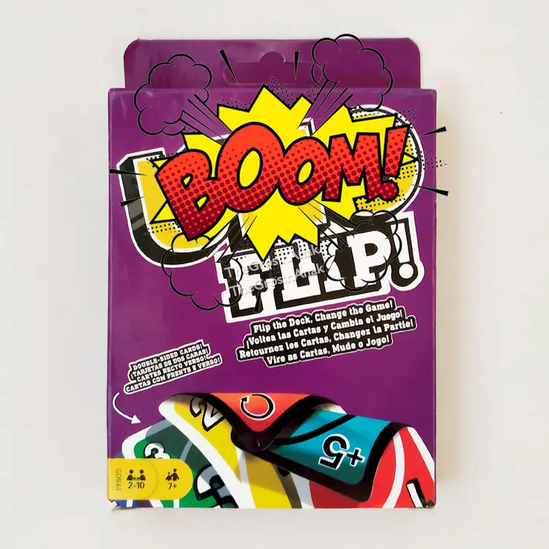 Kartu OHNO Flip Ungu Card Game Permainan 2