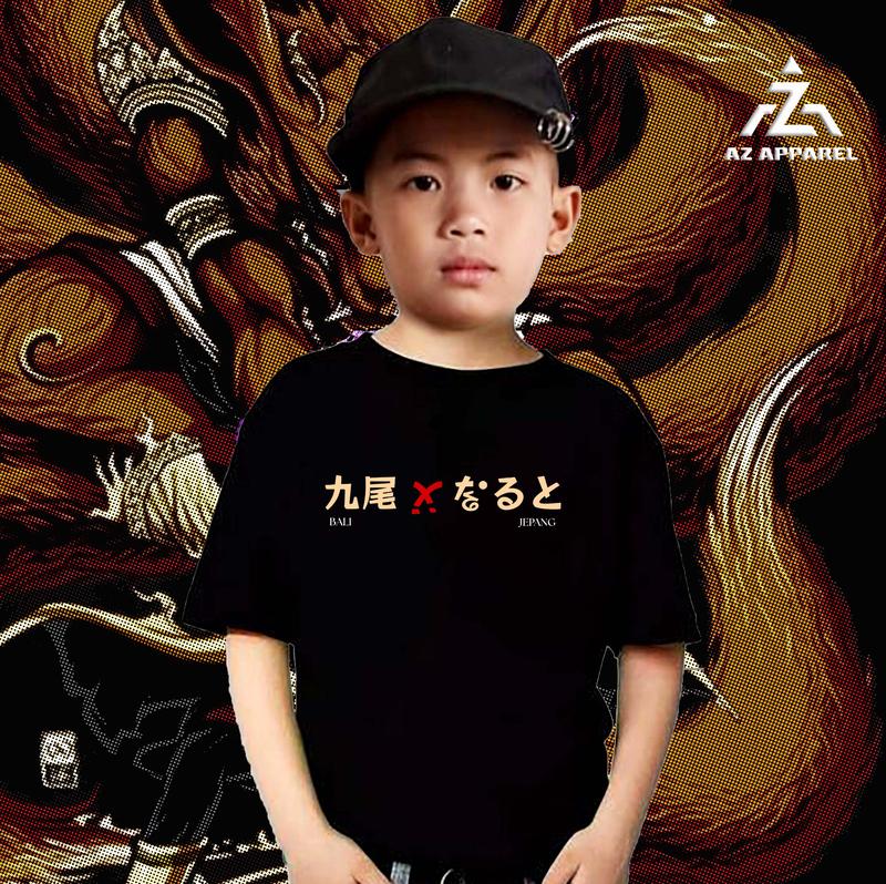 Kaos Naruto Kurama Anak Distro Kids 1