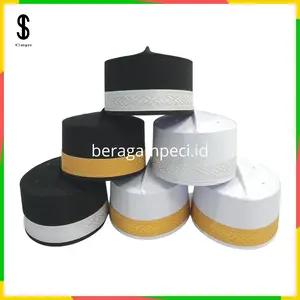 BERAGAMPECI-Songkok Peci Kopiah Asagofah Bugis Pelat recca