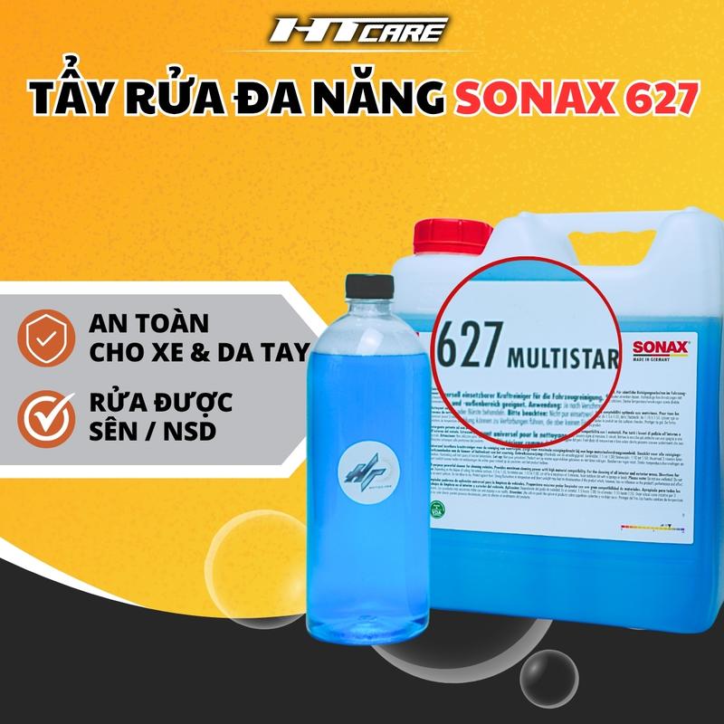  Dung dịch tẩy rửa đa năng vệ sinh nội thất ngoại thất SONAX 627 Multistar 