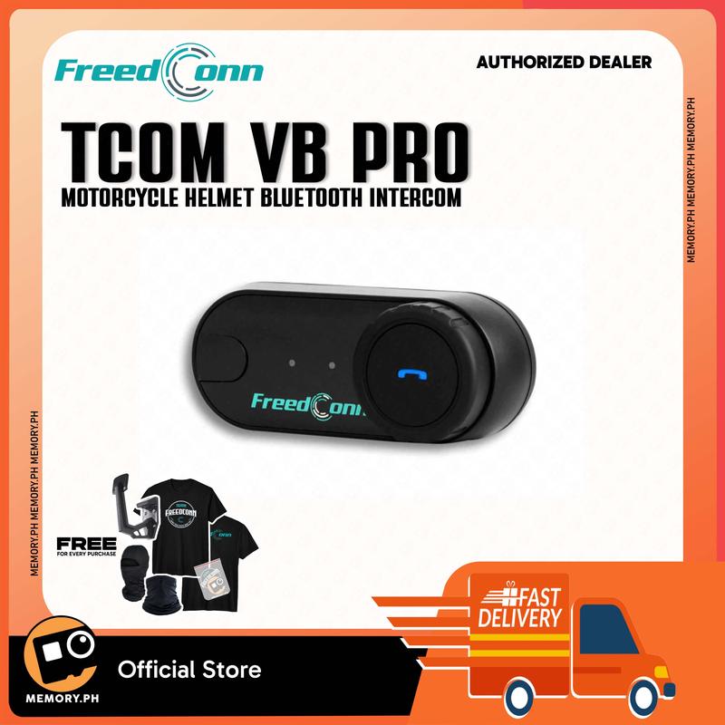 Freedconn TCOM VB PRO Motorcycle Helmet Bluetooth Intercom - TikTok ...