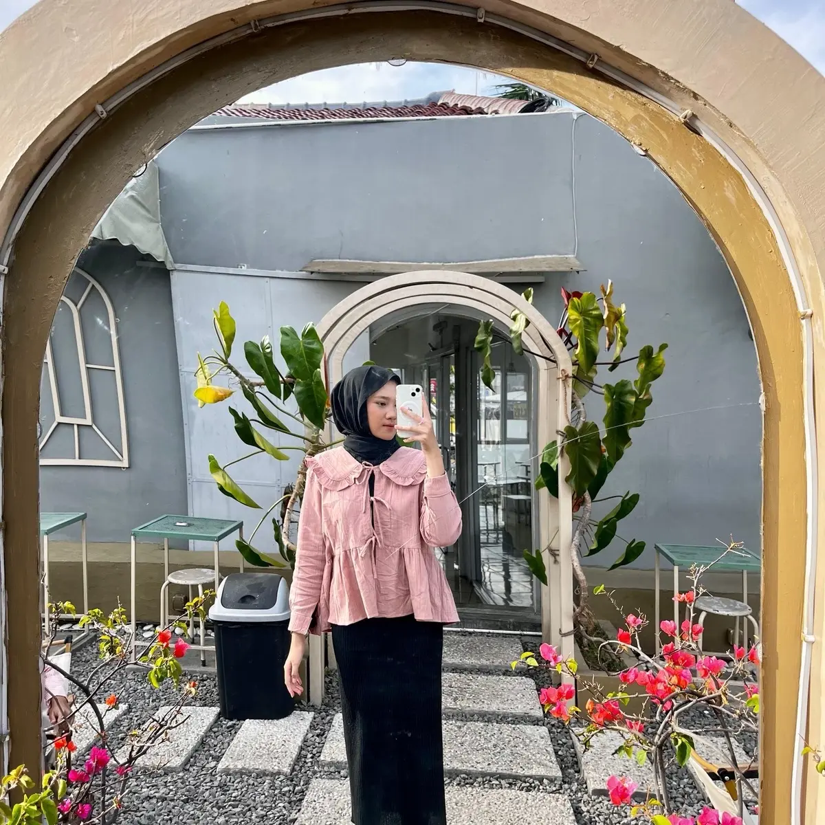 [RMSTORE12] - Top Blouse - Blouse Atasan Wantina - Bahan Katun - Atasan Wanita Panjang Casual
