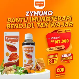 Madu Zymuno Original - 200ml/Botol - Bahan Alami, Organik, Halal & BPOM Herbal Honey Syrup Jelly