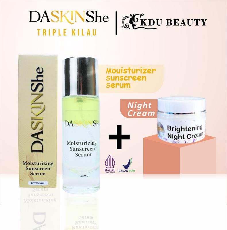 # PASANGAN FLEK HITAM (SUNSCREEN & CREAM MALAM 5