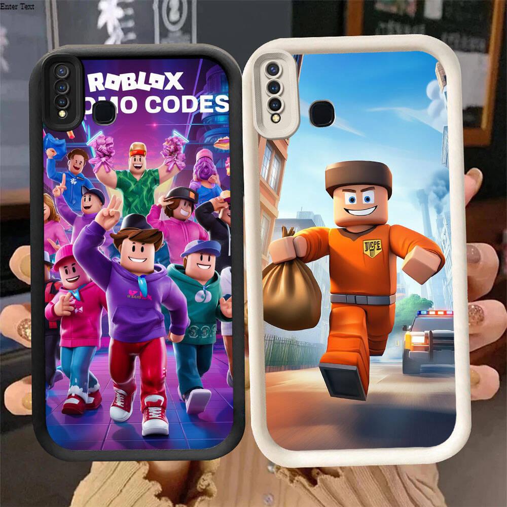 PW-1 ROblox Soft Casing untuk VIVO Y30 Y12 Y15 V15 Y50 Y19 Y17 Y30i Z1 Pro