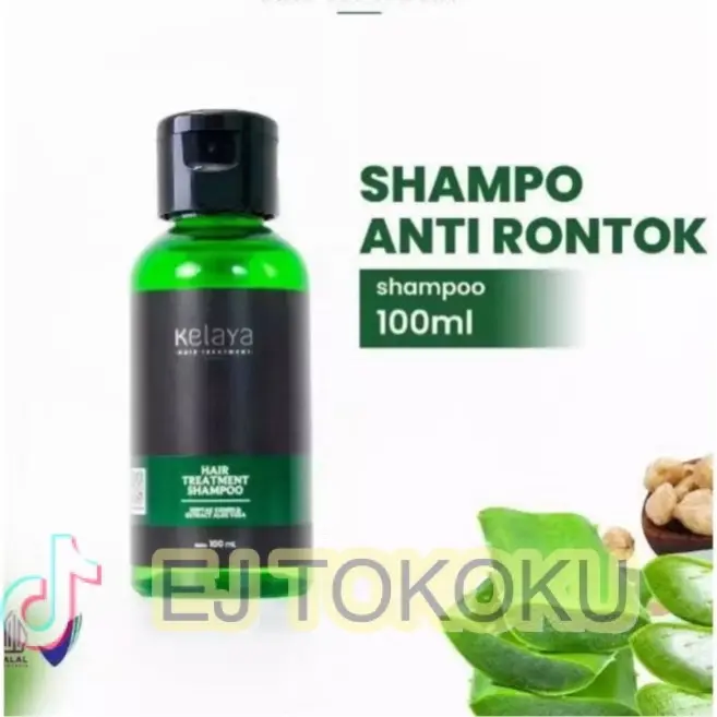 Travel size shampoo kelaya 100 ml - shampoo anti rontok - shampoo penumbuh rambut Hitam Perawatan Menthol Haircare Extract