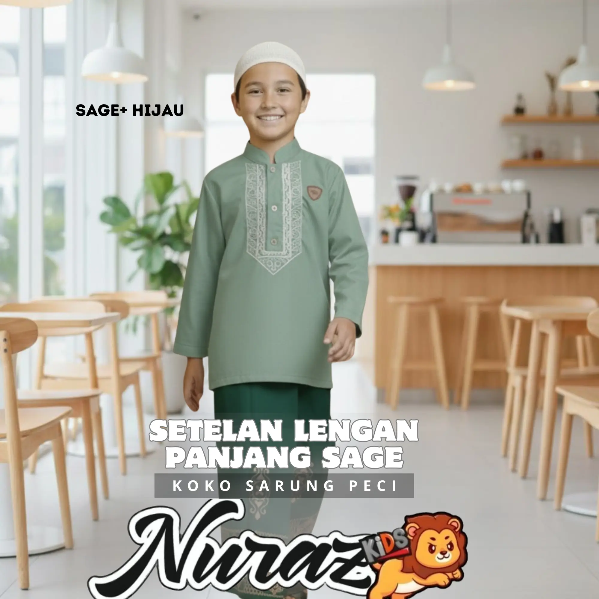 KOKO SAGE+ SARUNG HIJAU