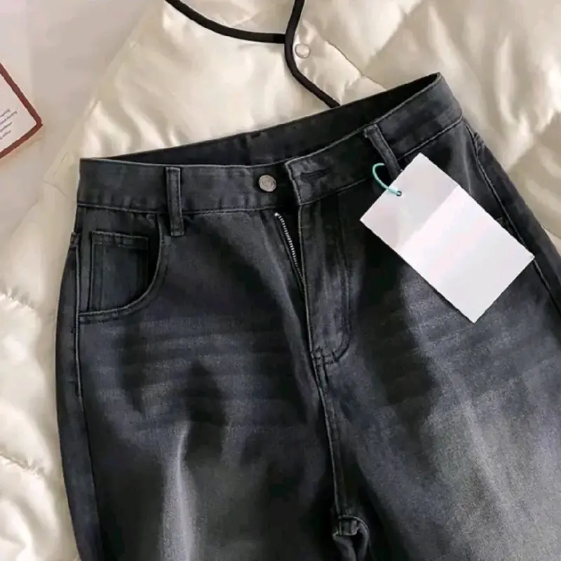 Celana kulot gombrong (skena) untuk anak usia 10th-17th kain jeans 4