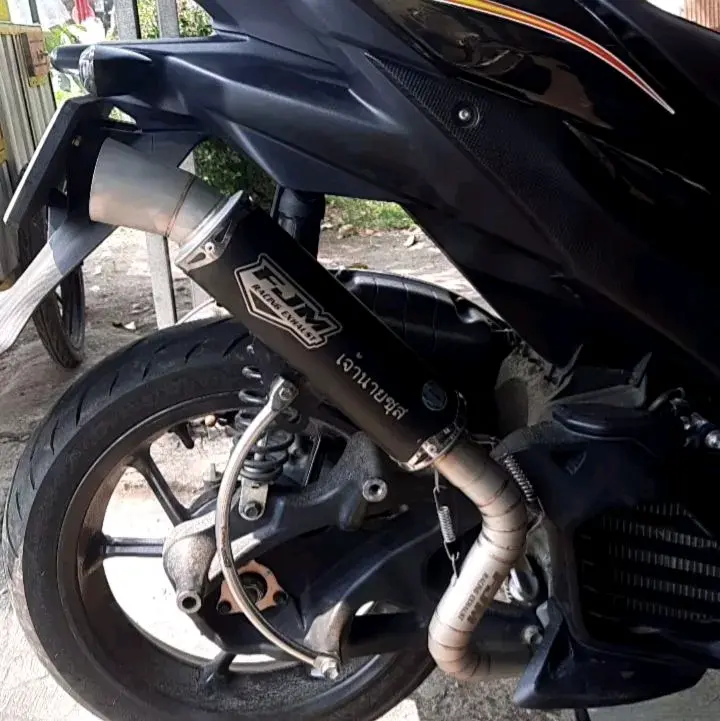 Knalpot samlong FJM Racing type sunblash all matic 8