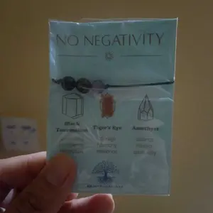 Gelang Afirmasi Healing Stone "Anxiety Relief" | Kode : GL-58