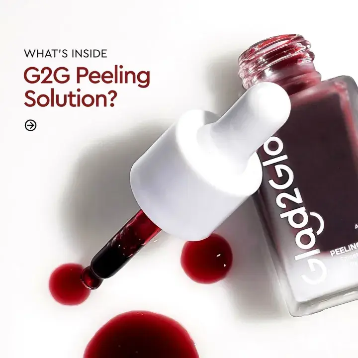 [2 botol]Glad2Glow Peeling Solution AHA BHA PHA INTENSIVE Serum 15ml Mencerahkan dan Melembutkan Kulit - Pencerah, Exfoliating 5