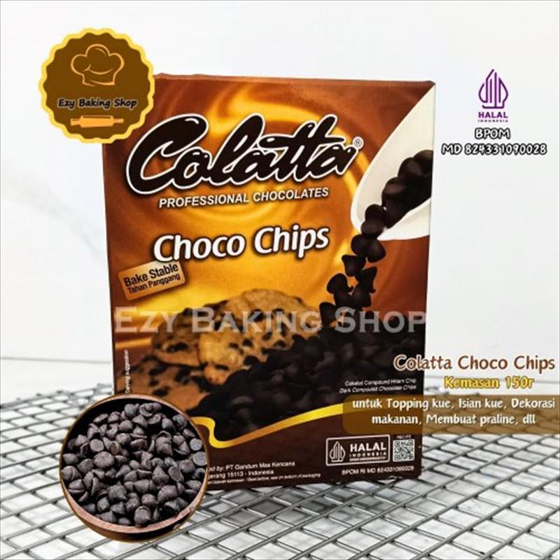 Colatta Choco Chip Compound 150gr - Coklat Chip Bake Stable - Shop ...