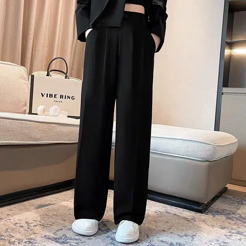 Quần Âu Hàn Quốc Cho Bé Gái Và Bé Trai Chất Tuyết Mưa Mềm Mịn - Phong Cách Âu  Dễ Chăm Sóc Có Cạp Chun & Cúc Phù Hợp Từ 7-11 Tuổi 2