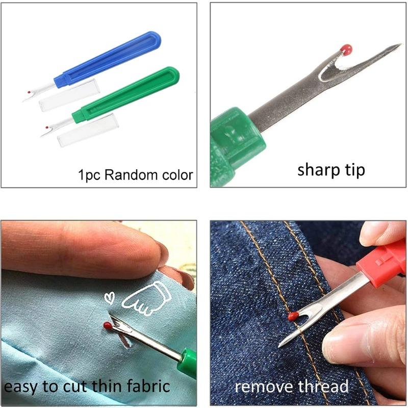 Product Introduction of 30pcs Sewing Seam Rippers Heat Erasable Fabric Marking Pen Sewing Accessories Set Quilting Clips for Home DIY Embroidery Tools 6