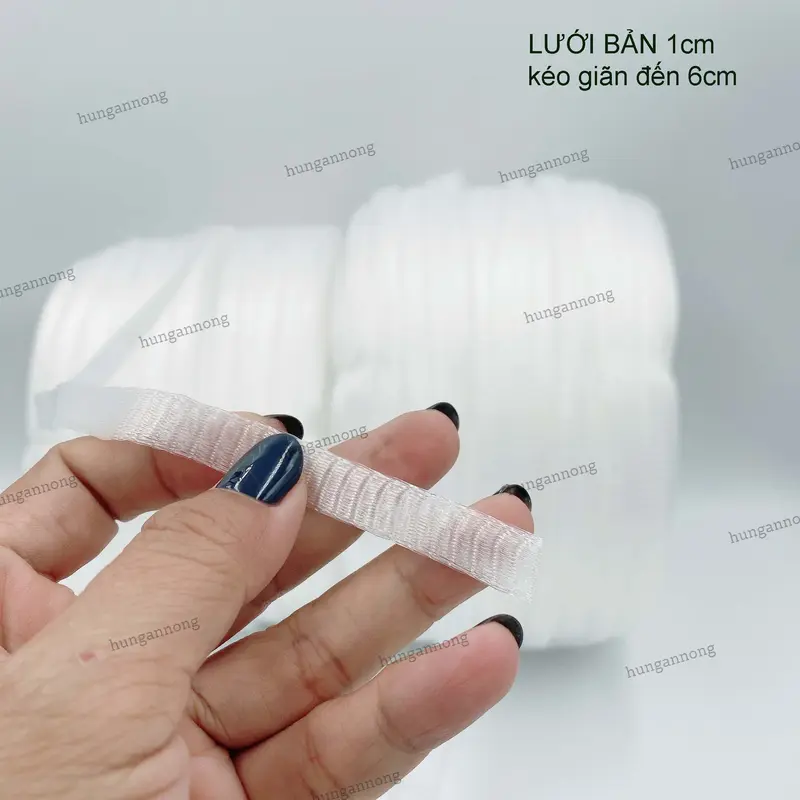 10 mét túi lưới đựng phân tan chậm, phân dê, bọc các loại hoa, bọc cố định nhiều loại sản phẩm bản 1cm , 2cm 6